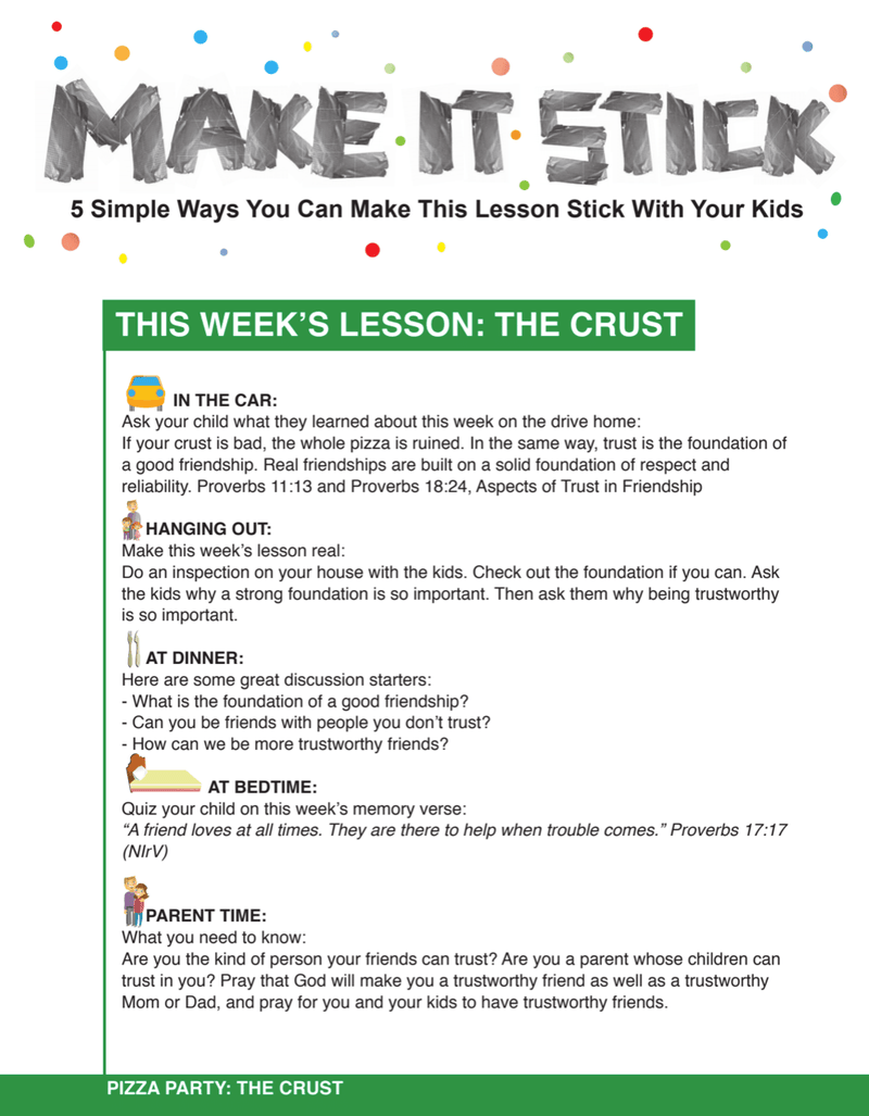 Load image into Gallery viewer, Pizza Party 4-Week Children&#39;s Ministry Curriculum - Children&#39;s Ministry Deals
