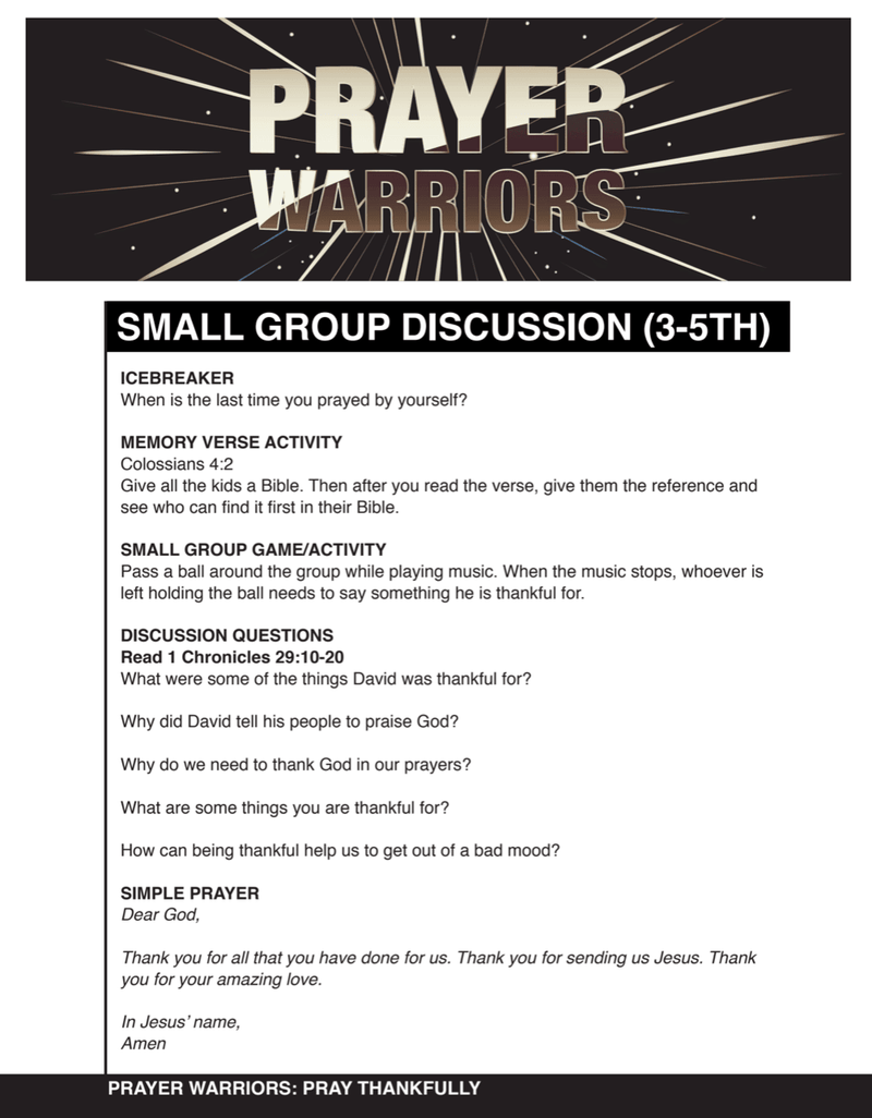 Load image into Gallery viewer, Prayer Warriors 4-Week Children&#39;s Ministry Curriculum - Children&#39;s Ministry Deals
