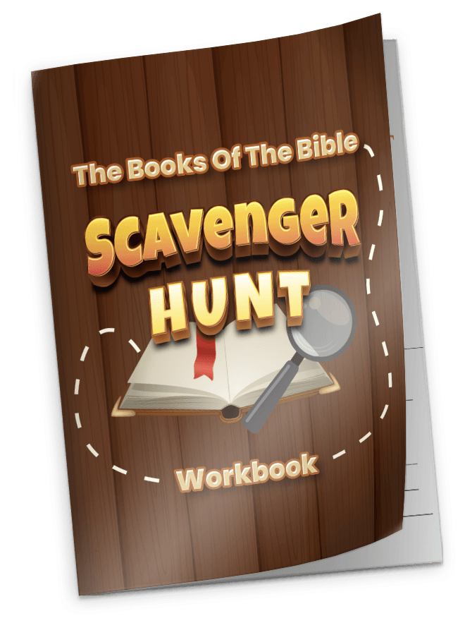 Printed Books Of The Bible Bible Scavenger Hunt Workbook - Children's Ministry Deals