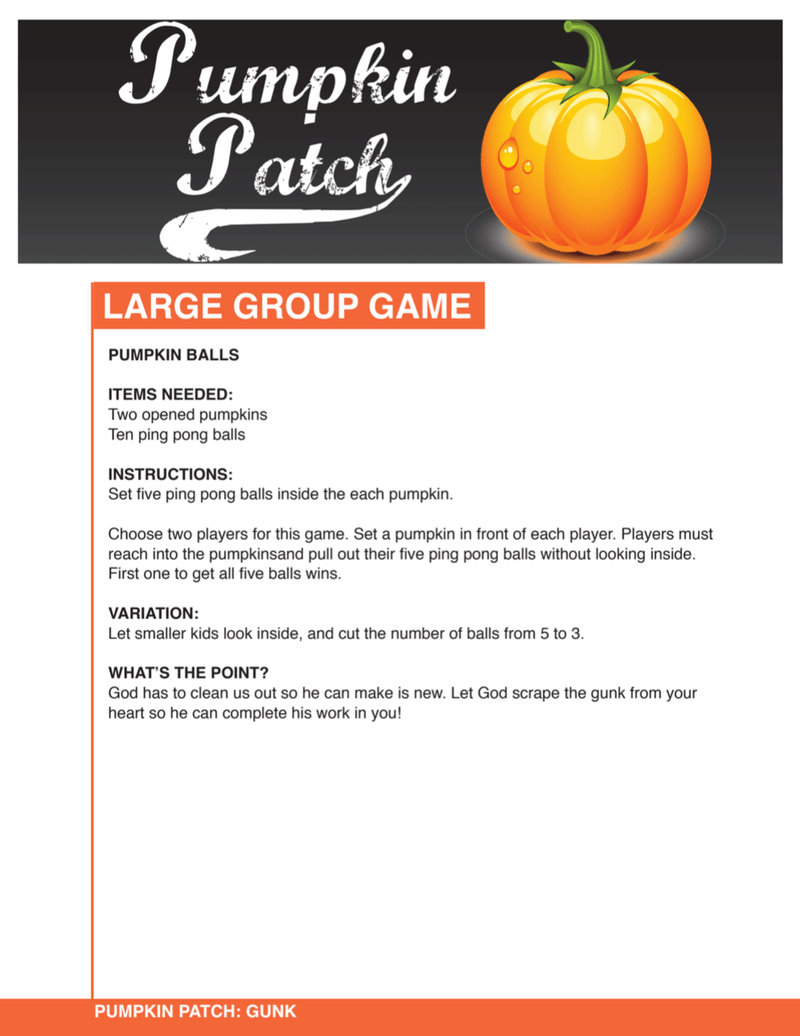 Pumpkin Patch 4-Week Children's Ministry Curriculum - Children's Ministry Deals