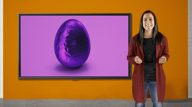 Purple Easter Egg Object Lesson Video- King of Kings - Children's Ministry Deals