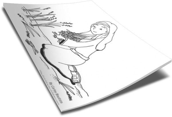 Load image into Gallery viewer, FREE Ruth Coloring Page
