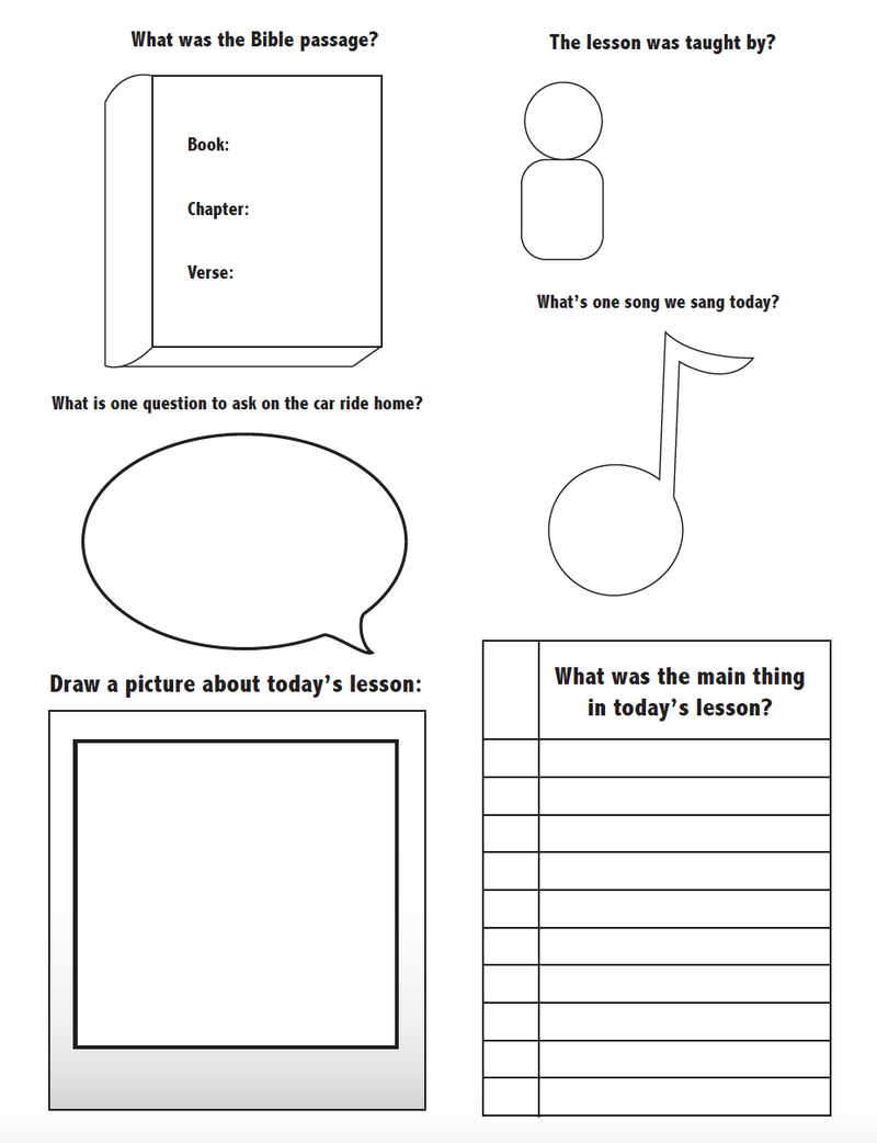 Load image into Gallery viewer, FREE Sermon Notes for Kids
