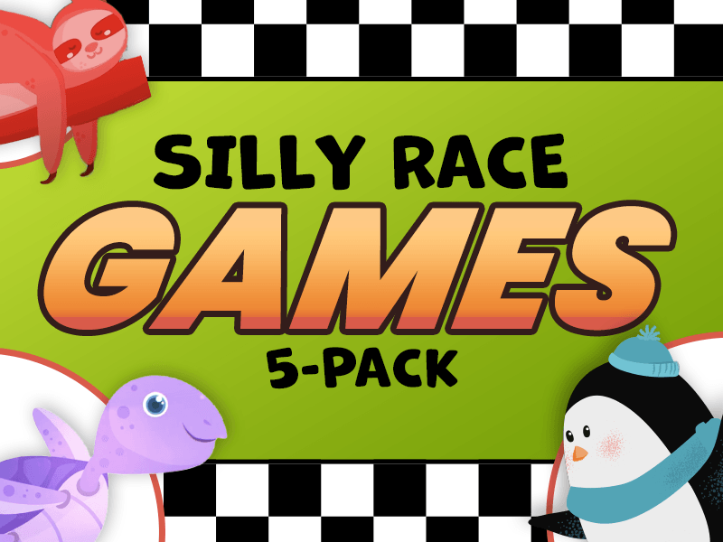 Silly Race Church Game Video Pack - Children's Ministry Deals