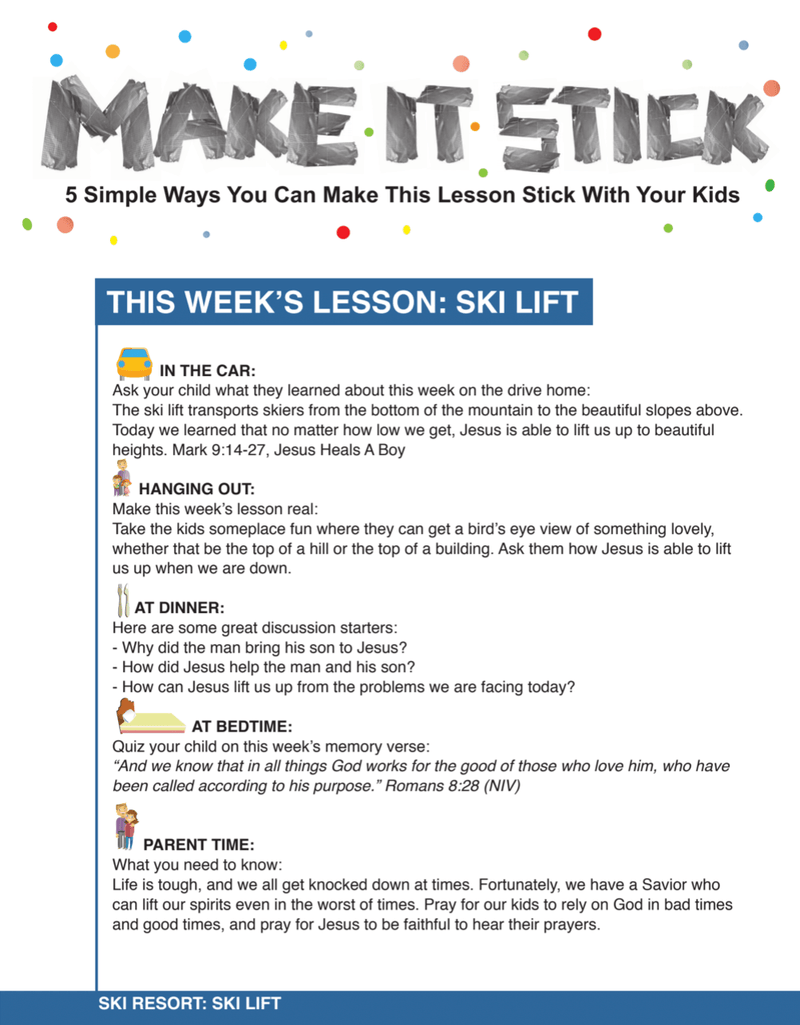 Load image into Gallery viewer, Ski Resort 4-Week Children&#39;s Ministry Curriculum - Children&#39;s Ministry Deals
