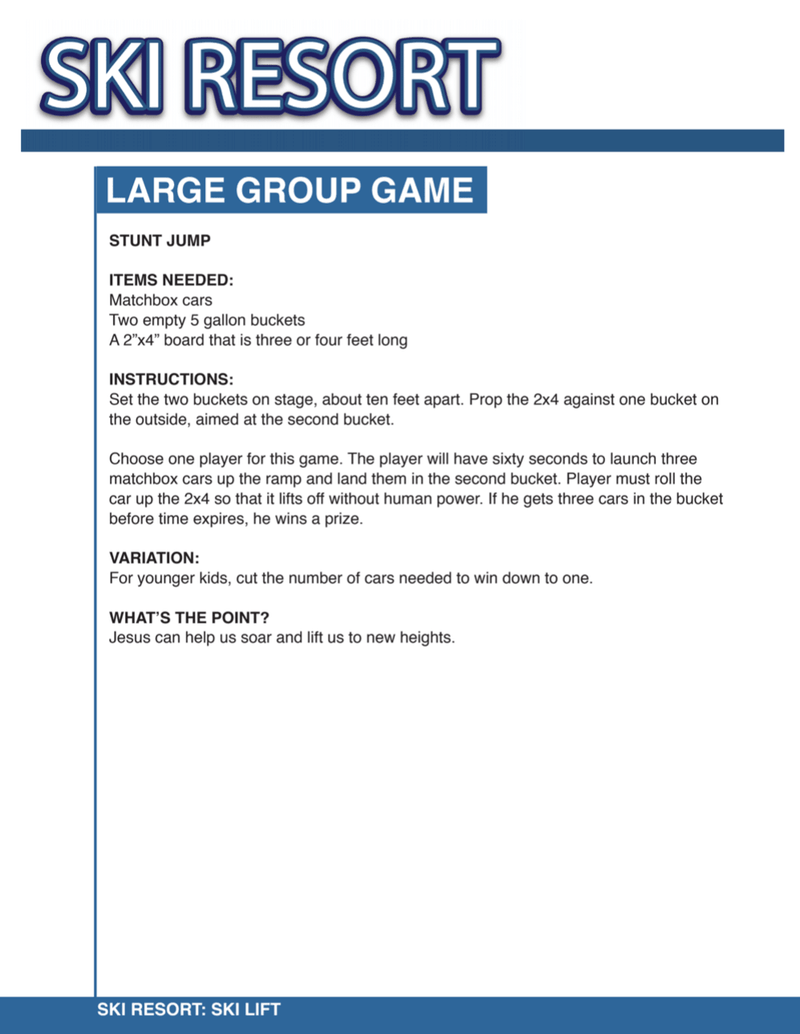 Load image into Gallery viewer, Ski Resort 4-Week Children&#39;s Ministry Curriculum - Children&#39;s Ministry Deals
