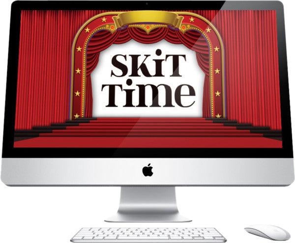Skit Time Children's Church Graphic