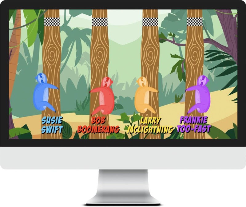 Sloth Race Game Video For Kids Church - Children's Ministry Deals