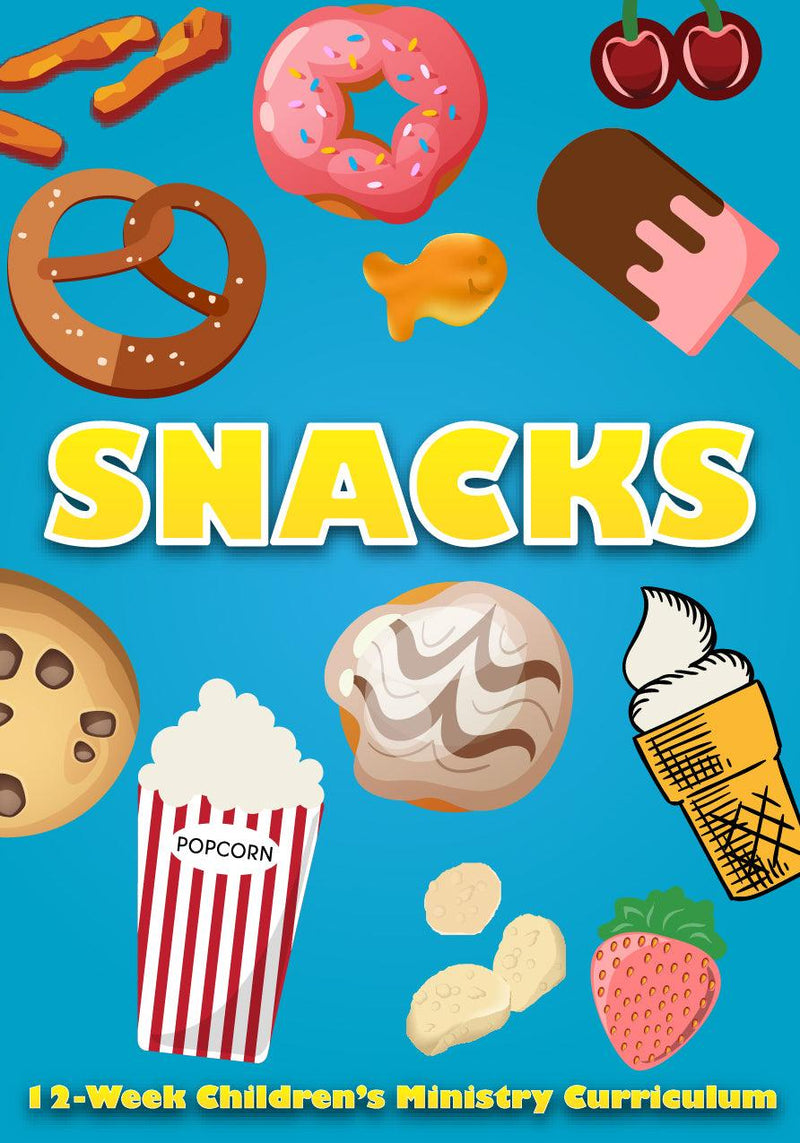 Load image into Gallery viewer, Snacks 12-Week Children&#39;s Ministry Curriculum - Children&#39;s Ministry Deals
