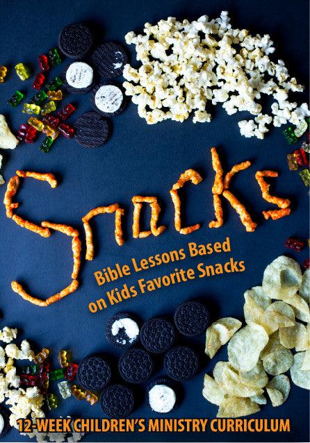 Load image into Gallery viewer, Snacks 12-Week Children&#39;s Ministry Curriculum
