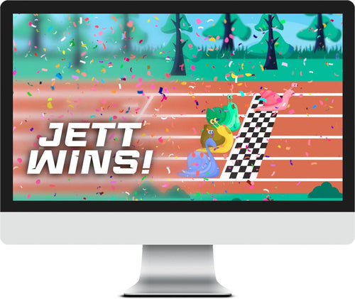 Snail Race - Jett Wins Church Game Video - Children's Ministry Deals