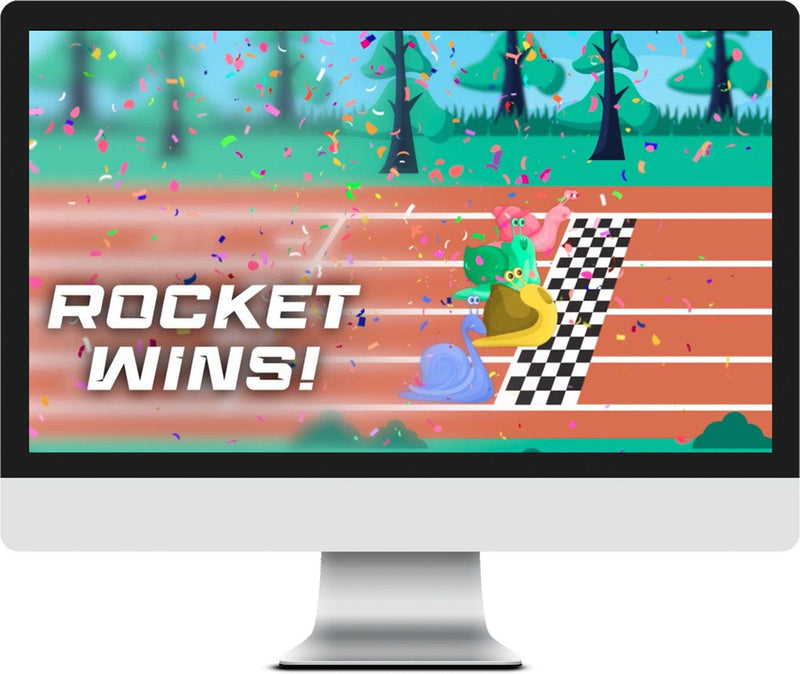 Snail Race - Rocket Wins Church Game Video - Children's Ministry Deals