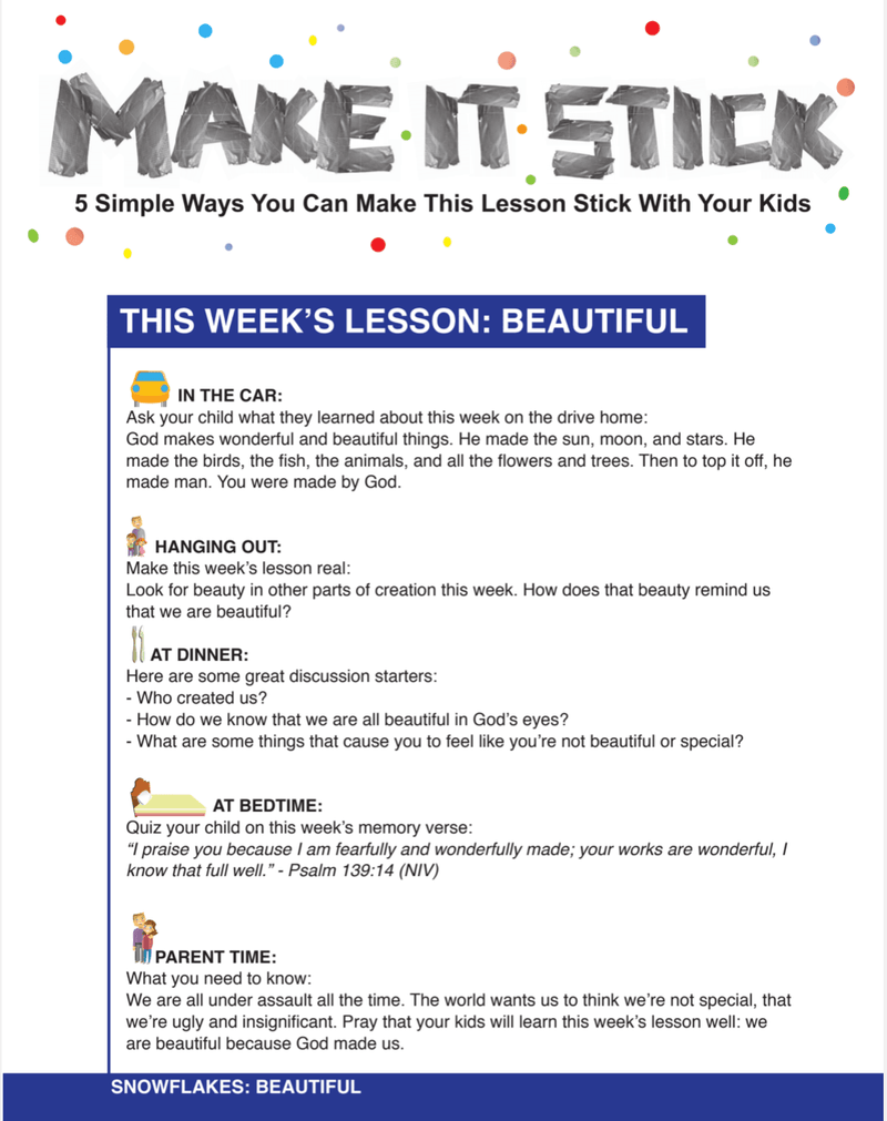 Load image into Gallery viewer, Snowflakes 4-Week Children&#39;s Ministry Curriculum - Children&#39;s Ministry Deals

