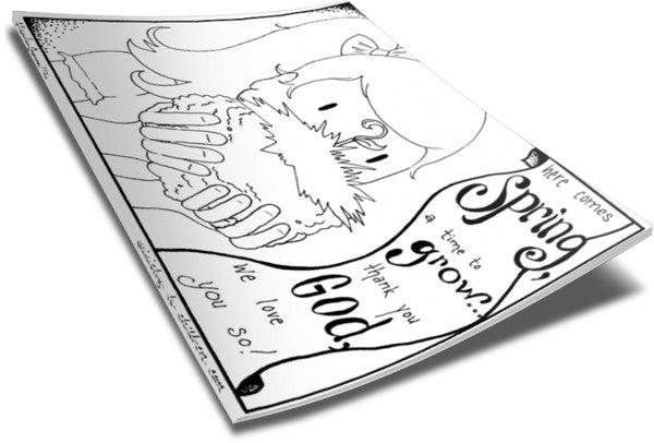 FREE Spring Coloring Pages