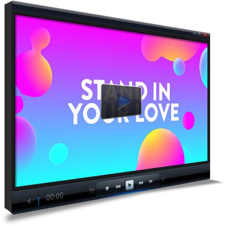 Stand In Your Love Worship Video for Kids - Children's Ministry Deals