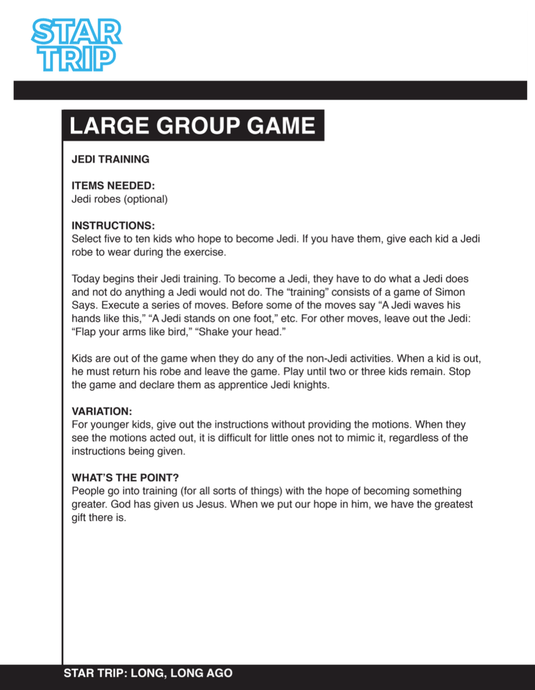 Star Trip 4-Week CHRISTMAS Children's Ministry Curriculum - Children's Ministry Deals