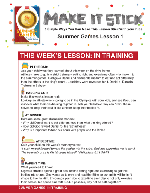 Load image into Gallery viewer, Summer Games 4-Week Children’s Ministry Curriculum - Children&#39;s Ministry Deals
