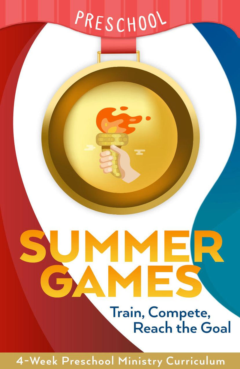 Summer Games 4-Week Preschool Ministry Curriculum 