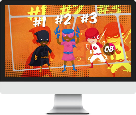 Superhero Game Video 3-Pack - Children's Ministry Deals