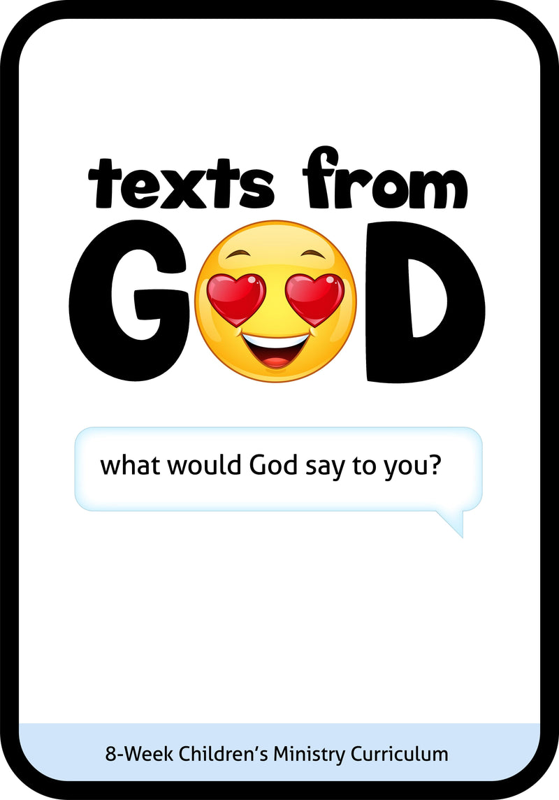 Load image into Gallery viewer, Texts From God 8-Week Children&#39;s Ministry Curriculum
