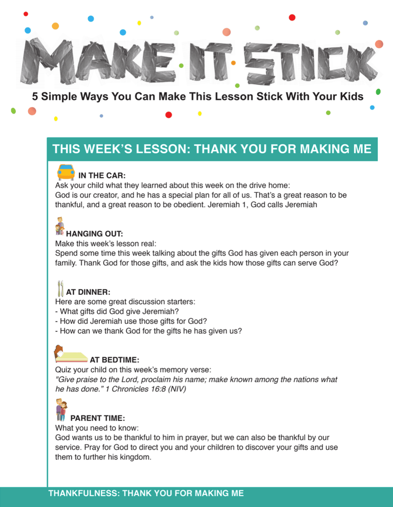 Load image into Gallery viewer, Thankfulness 4-Week Children&#39;s Ministry Curriculum - Children&#39;s Ministry Deals
