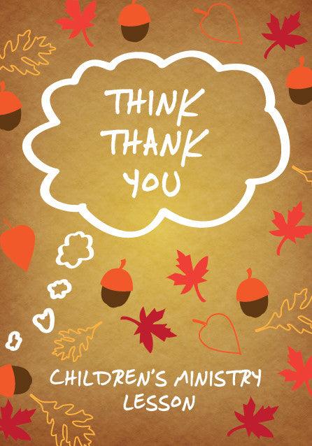 Thanksgiving Children's Church Lesson 