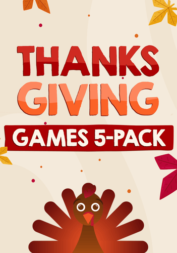 Thanksgiving Church Games 5-Pack - Children's Ministry Deals
