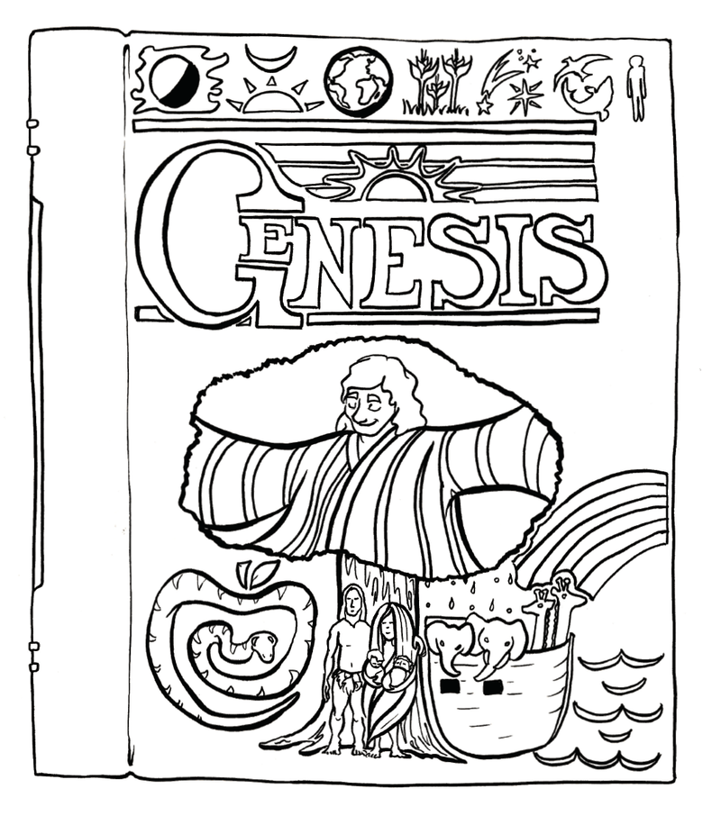 The Bible Coloring Page Book - Children's Ministry Deals