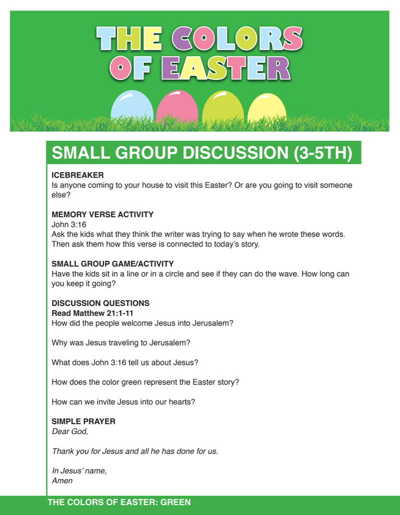 Load image into Gallery viewer, The Colors of Easter 4-Week Children&#39;s Ministry Curriculum - Children&#39;s Ministry Deals
