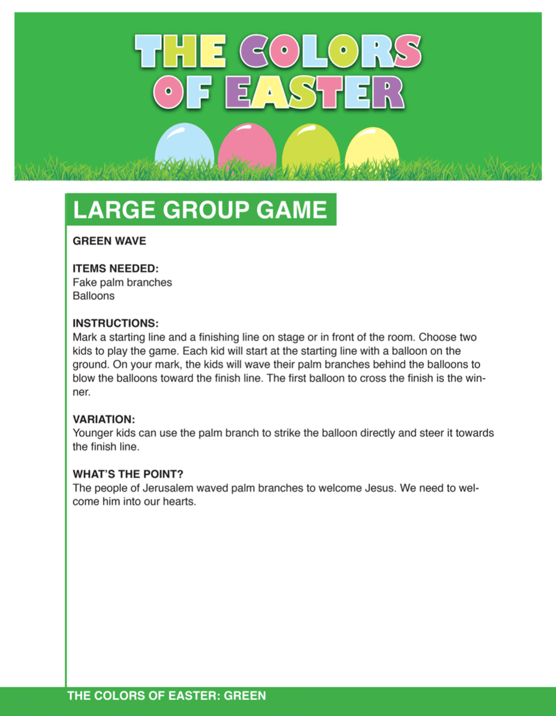 Load image into Gallery viewer, The Colors of Easter 4-Week Children&#39;s Ministry Curriculum - Children&#39;s Ministry Deals
