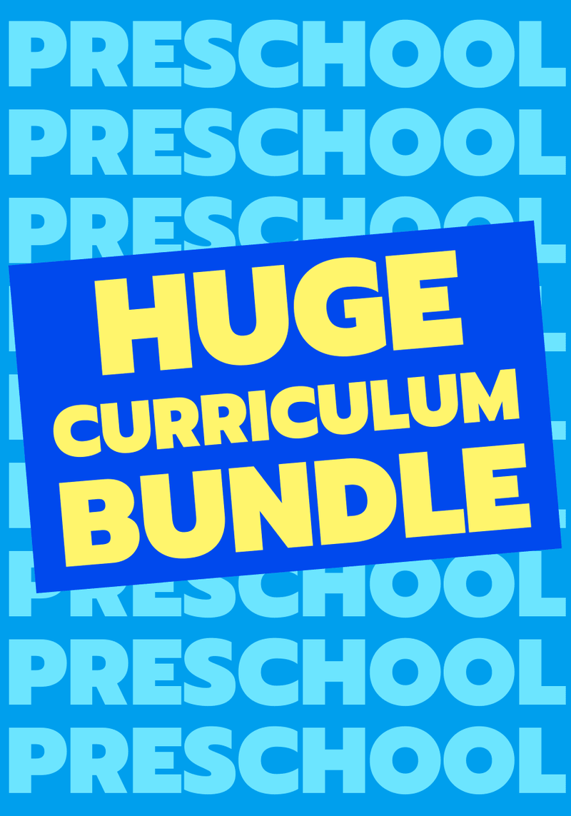 The HUGE Preschool Curriculum Bundle Deal