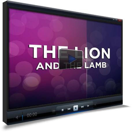 The Lion and The Lamb Worship Video for Kids - Children's Ministry Deals