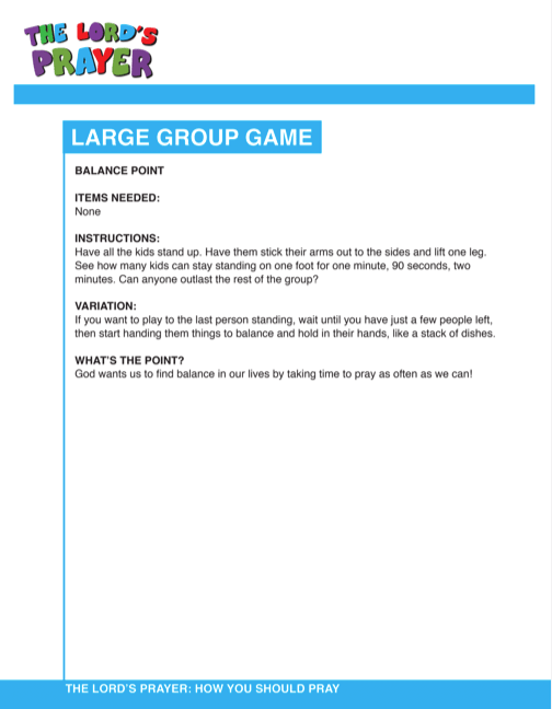 Load image into Gallery viewer, The Lord&#39;s Prayer 6-Week Children’s Ministry Curriculum - Children&#39;s Ministry Deals
