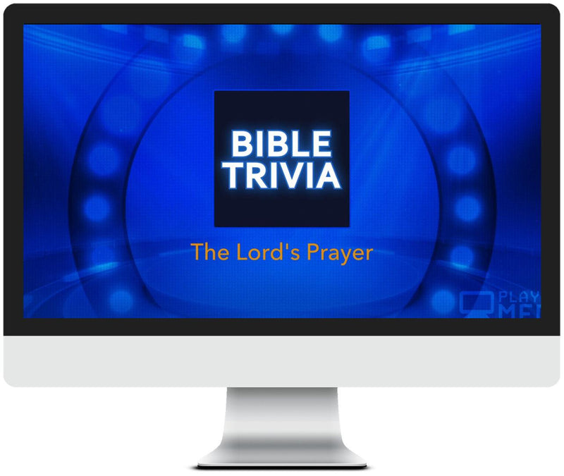 The Lord's Prayer Bible Trivia Game for Kids