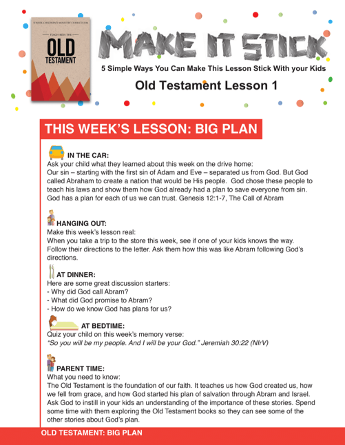 Load image into Gallery viewer, The Old Testament 4-Week Children’s Ministry Curriculum - Children&#39;s Ministry Deals
