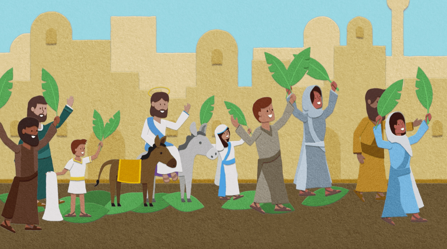 The Palm Sunday Story Video – Children's Ministry Deals