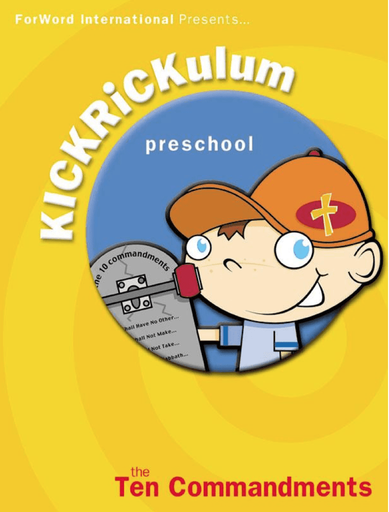 The Ten Commandments 12-Week Preschool KickRickulum