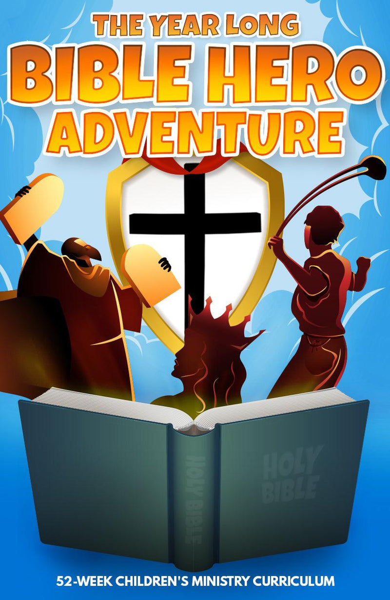 The Year Long Bible Hero Adventure 52-Week Children's Ministry Curriculum - Children's Ministry Deals