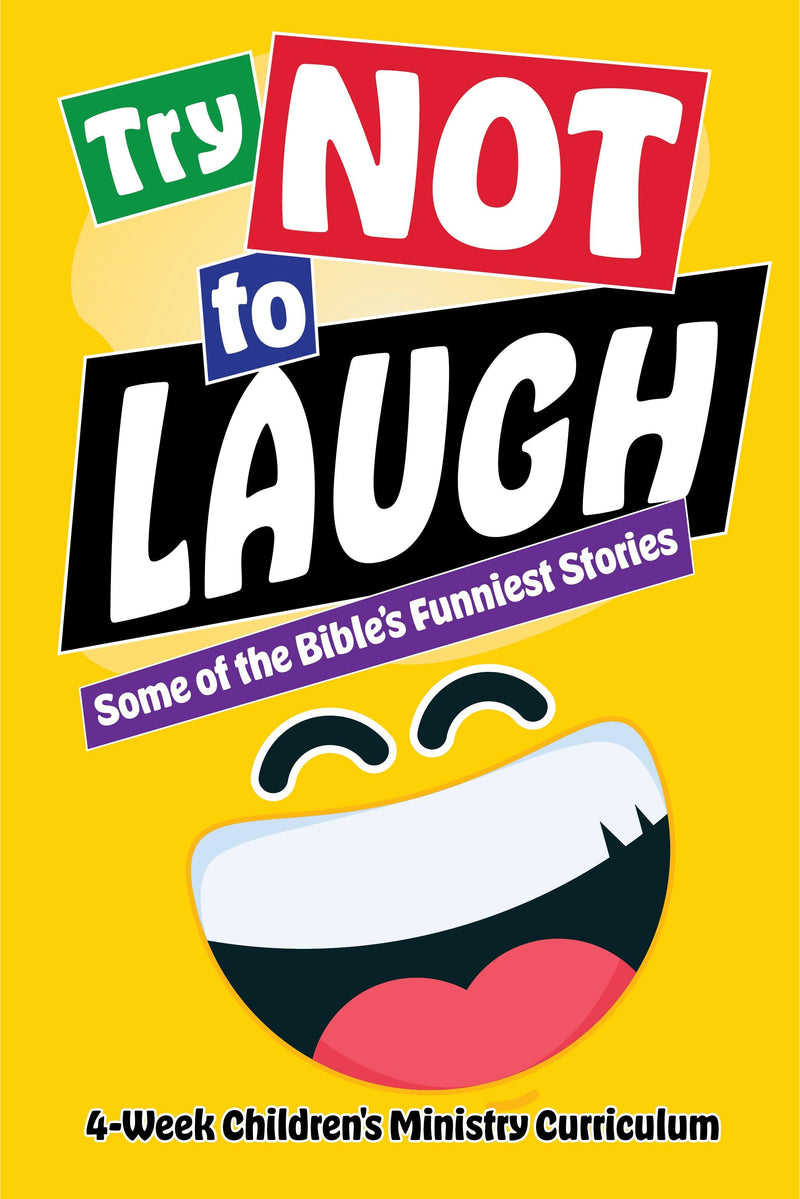 Try Not To Laugh 4-Week Children's Ministry Curriculum - Children's Ministry Deals
