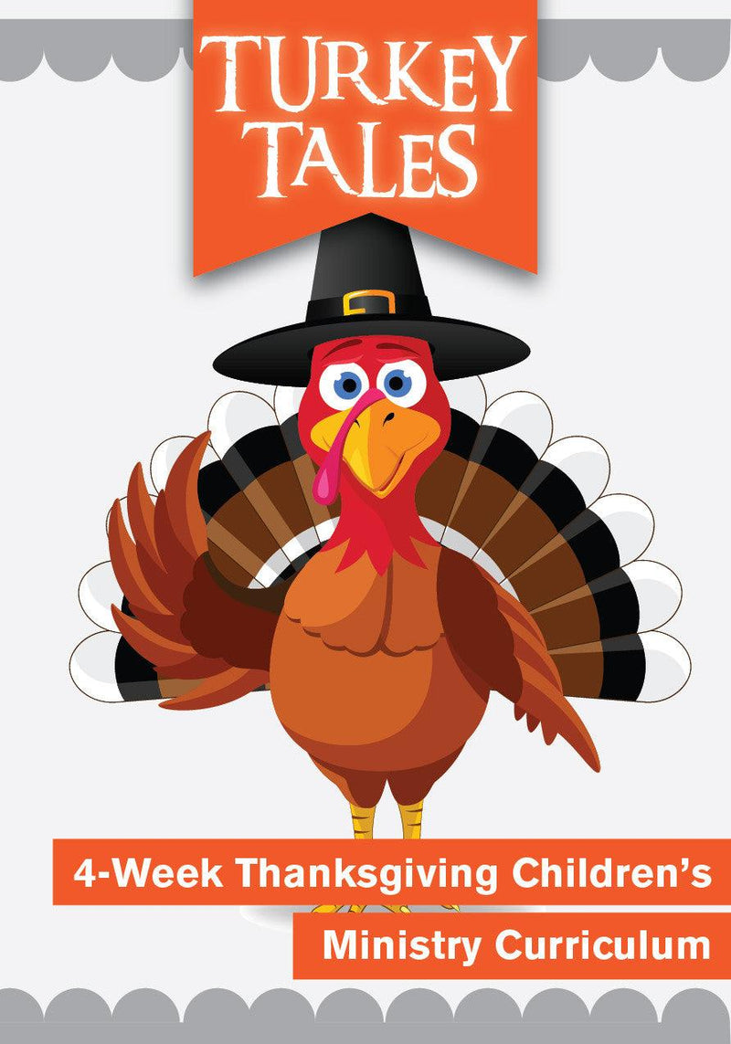 Load image into Gallery viewer, Turkey Tales 4-Week Children&#39;s Ministry Curriculum
