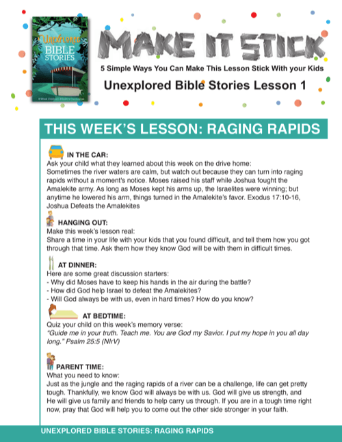 Load image into Gallery viewer, Unexplored Bible Stories 8-Week Children’s Ministry Curriculum - Children&#39;s Ministry Deals
