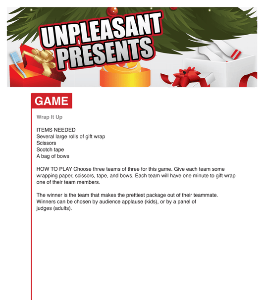 Unpleasant Presents 4-Week Christmas Children's Ministry Curriculum - Children's Ministry Deals
