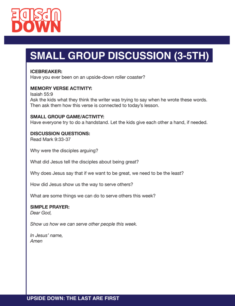 Load image into Gallery viewer, Upside Down 4-Week Children&#39;s Ministry Curriculum - Children&#39;s Ministry Deals
