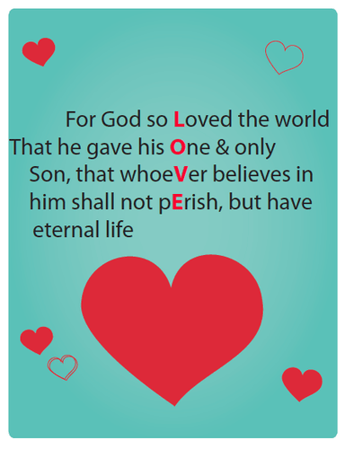 FREE Valentine's Day Printable Bible Artwork