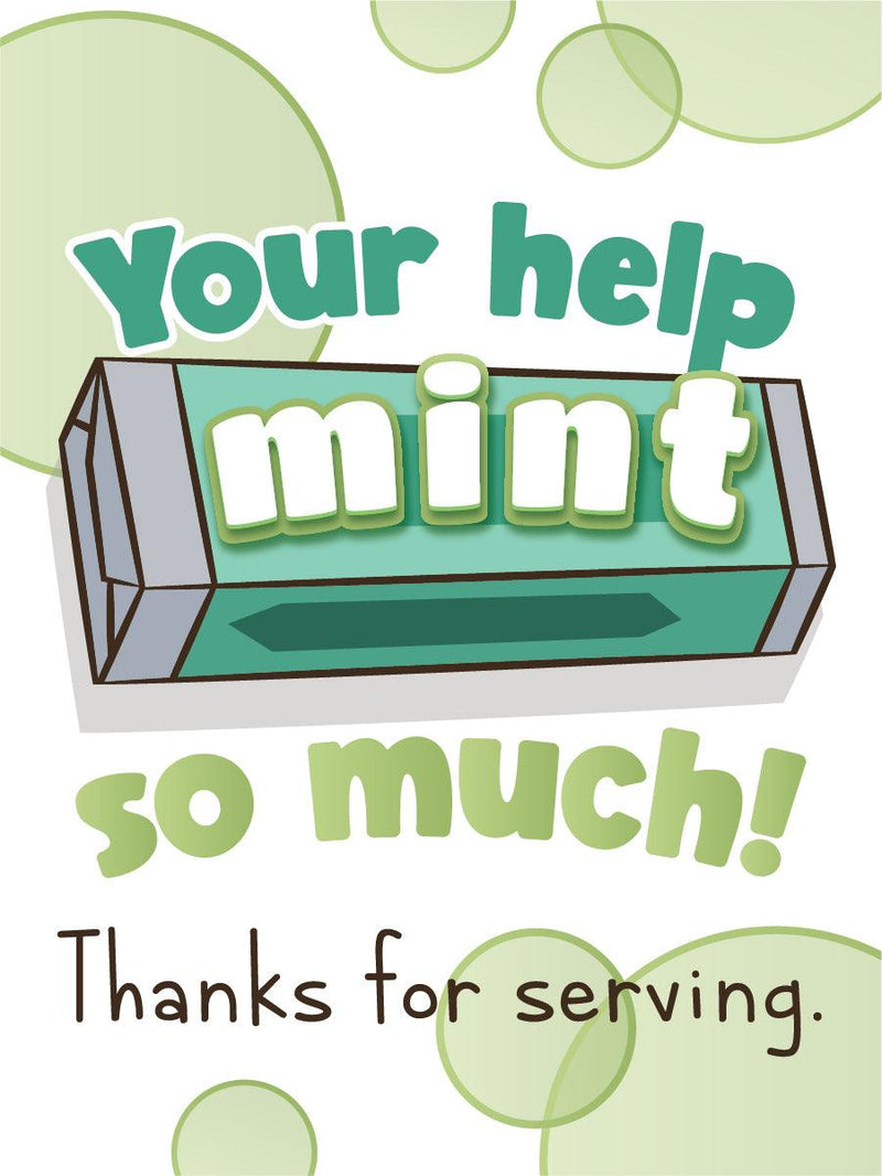 Volunteer Thank You Notes - Children's Ministry Deals