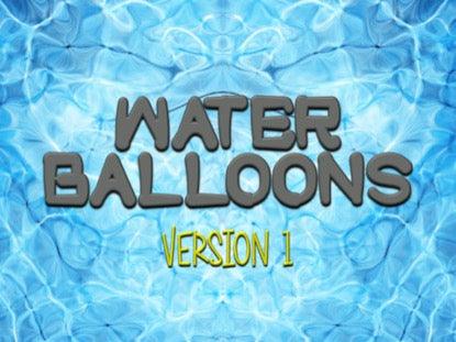 Water Balloons Version 1 Church Game Video for Kids