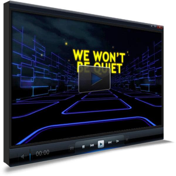 We Won't Be Quiet Children's Ministry Worship Video