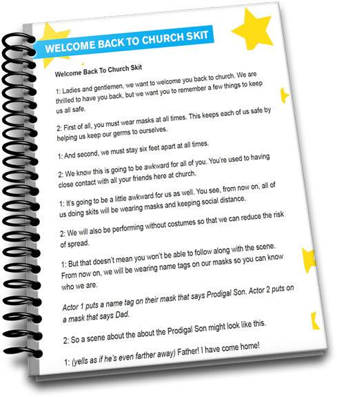 Welcome Back To Church Skits - Children's Ministry Deals