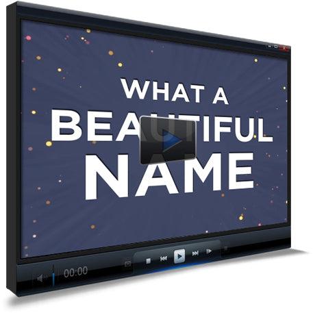 What A Beautiful Name Worship Video for Kids - Children's Ministry Deals