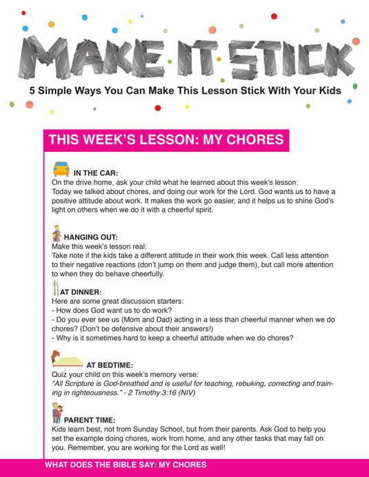 What Does the Bible Say? 4-Week Children's Ministry Curriculum - Children's Ministry Deals